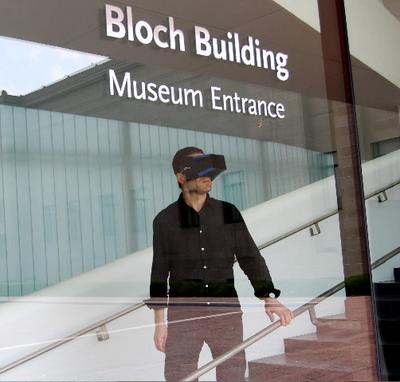  / Filip Noterdaeme visiting the new Bloch Building at the Nelson